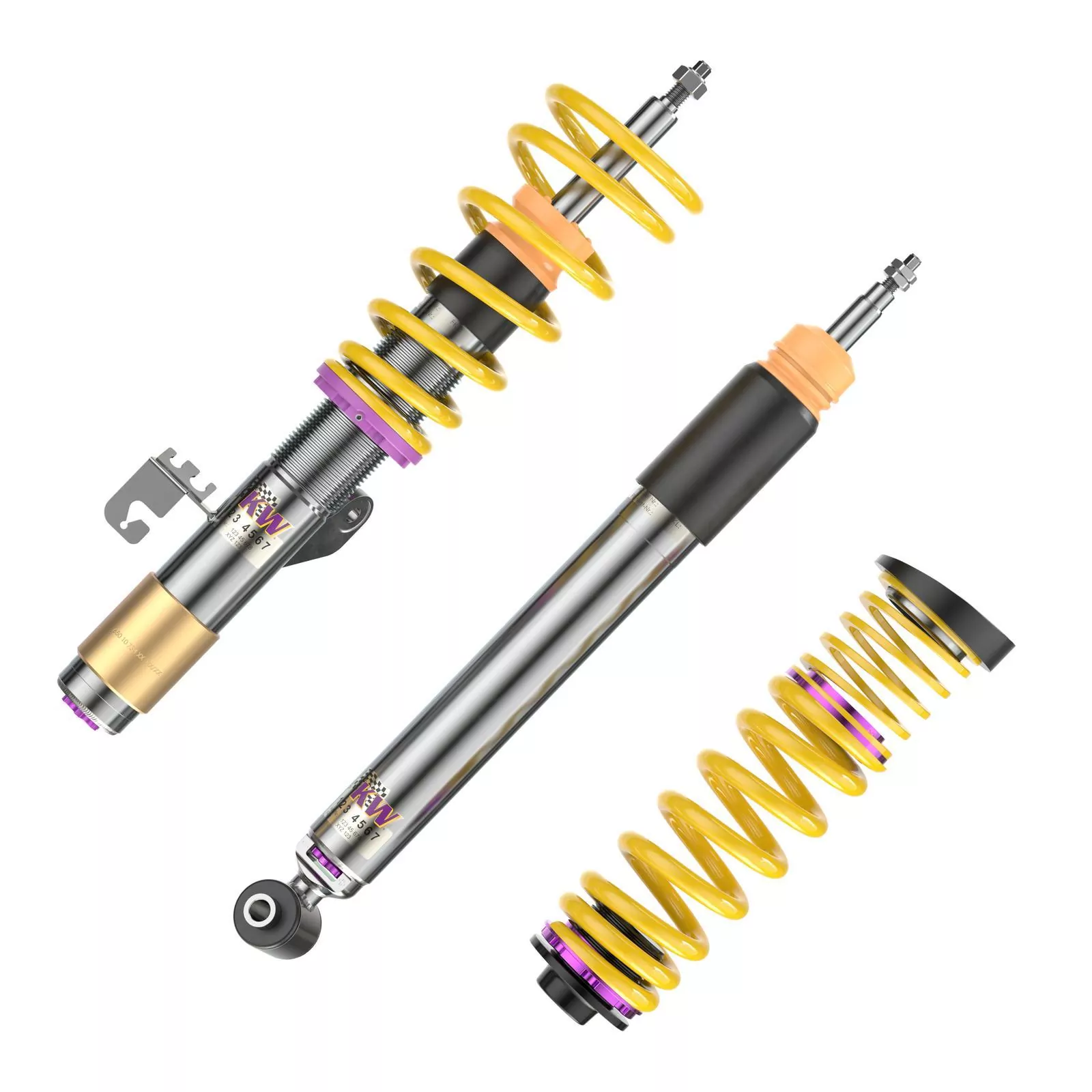 KW Gewindefahrwerk V3 inox BMW 1er (F20) 1K4 Allrad 07/2011-06/2019