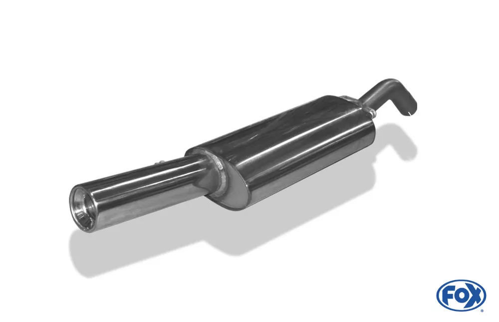 VW Corrado G60  Endschalldämpfer Ø55mm - 1x90 Typ 13