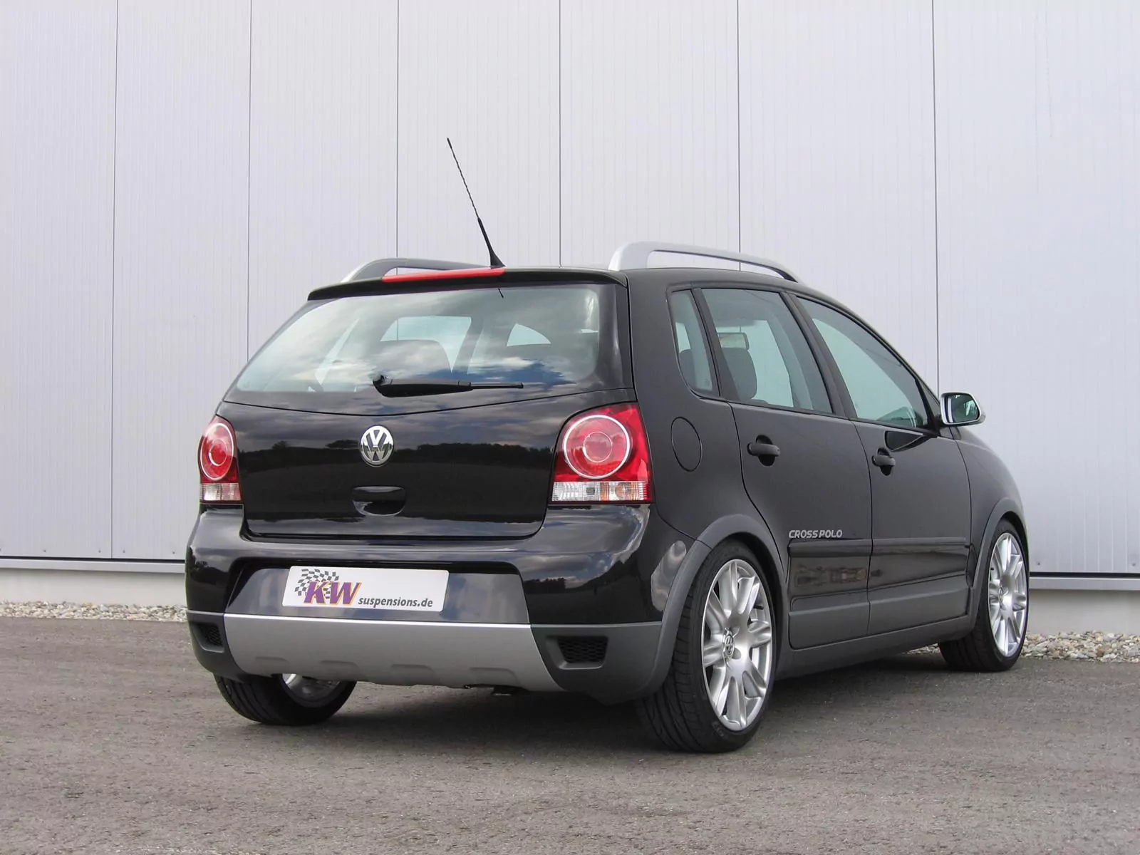 KW Gewindefahrwerk V1 inox VW POLO Stufenheck IV (9N, 9A4) 09/2002-