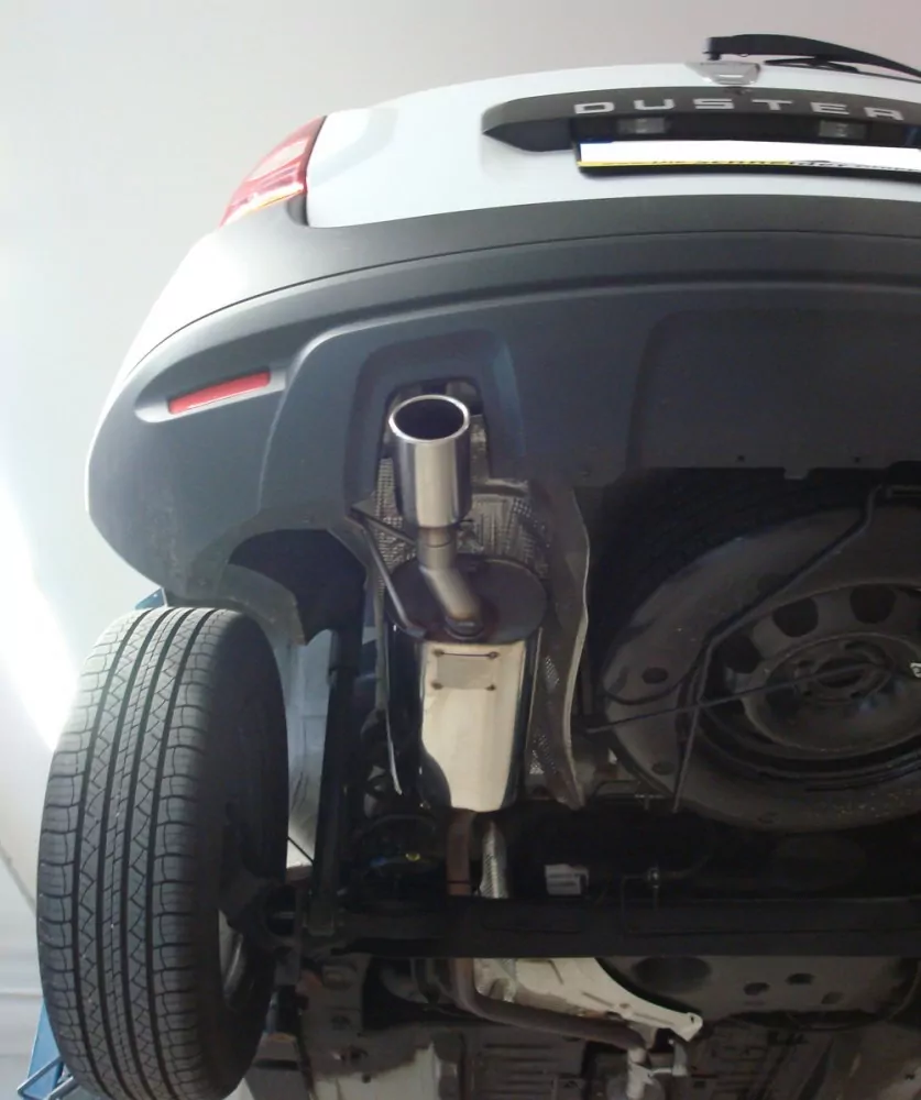 Dacia Duster 4x2 - Frontantrieb  Endschalldämpfer - 1x90 Typ 12
