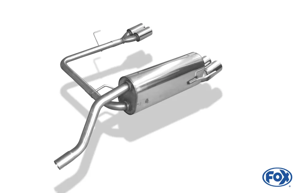Fiat Grande Punto 199 - Benzin  Endschalldämpfer Ausgang rechts/links - 2x76 Typ 13 rechts/links