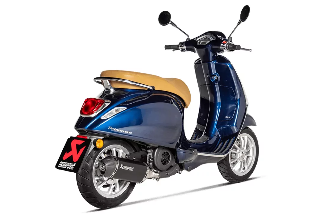 Akrapovic Slip-On Line (SS) Auspuff für Vespa Primavera 125IE 3V ab Modelljahr 2021