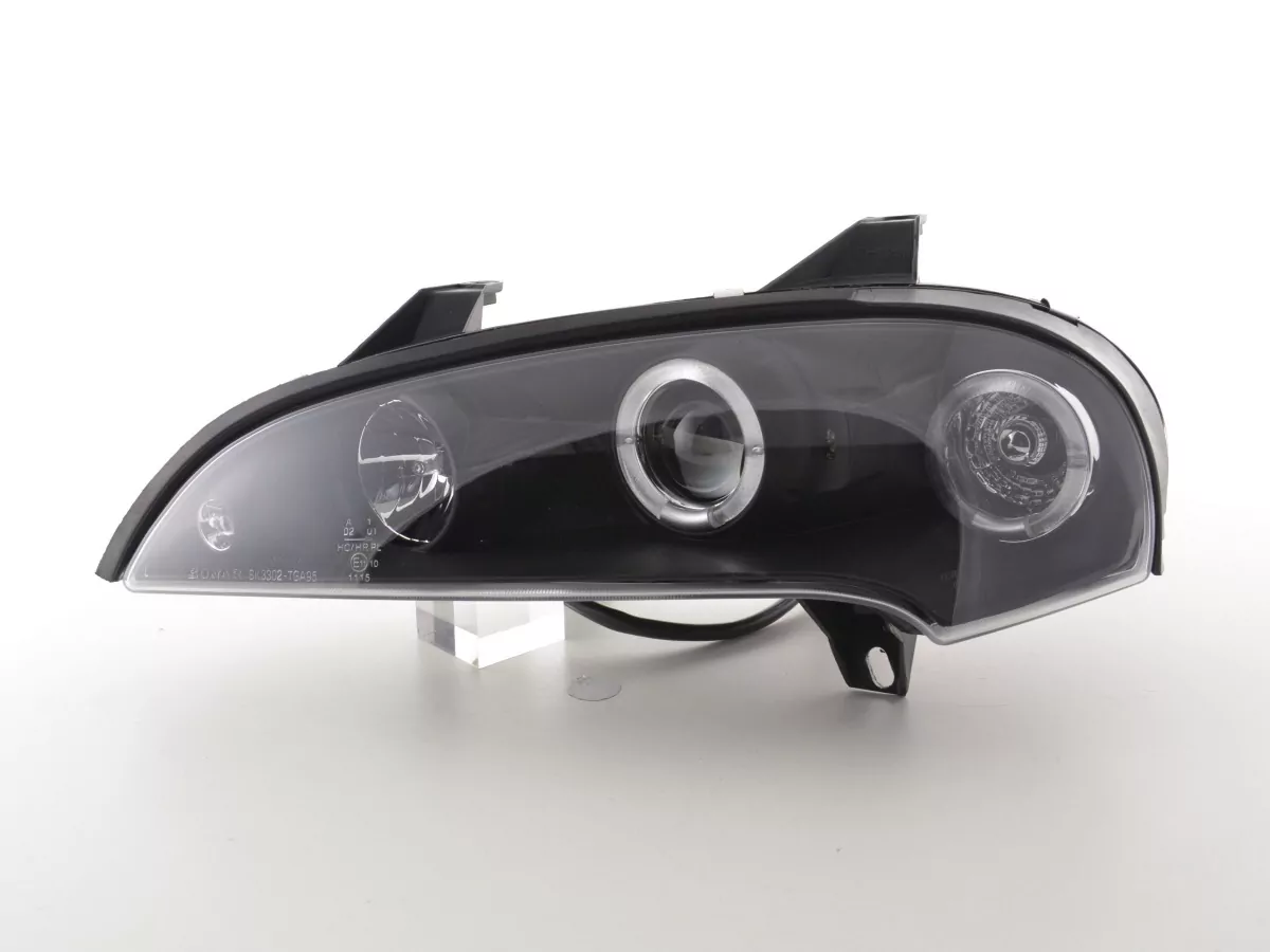 Scheinwerfer Set Opel Tigra Bj. 95-03 schwarz