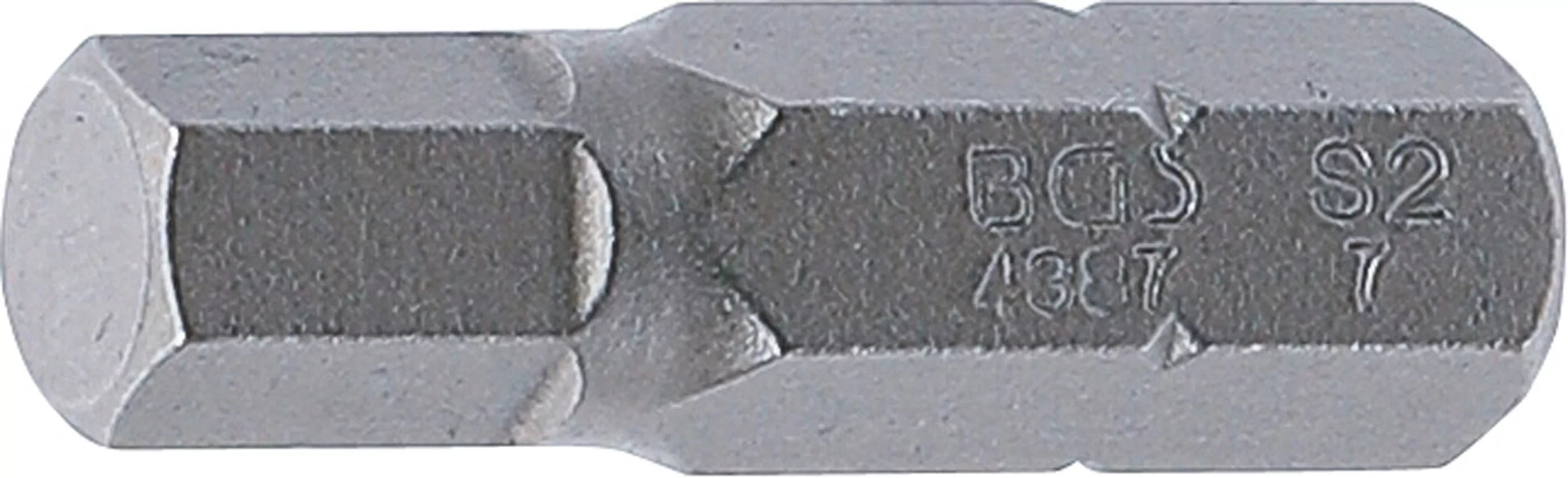 Bit | Länge 30 mm | Antrieb Außensechskant 8 mm (5/16") | Innensechskant 7 mm