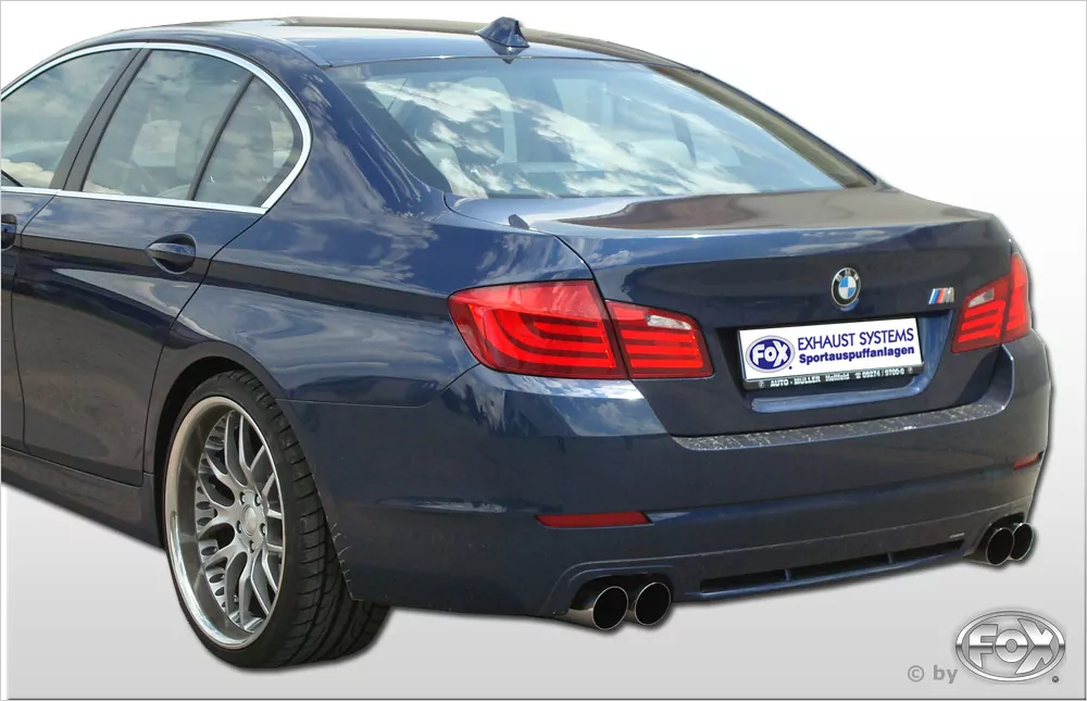 BMW F10/F11 525d 530d Endschalldämpfer rechts/links - 2x80 Typ 10 rechts/links