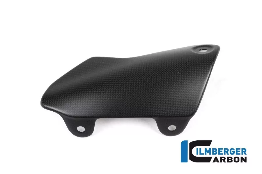 Ilmberger Carbon Stiefelschutz am Auspuff matt