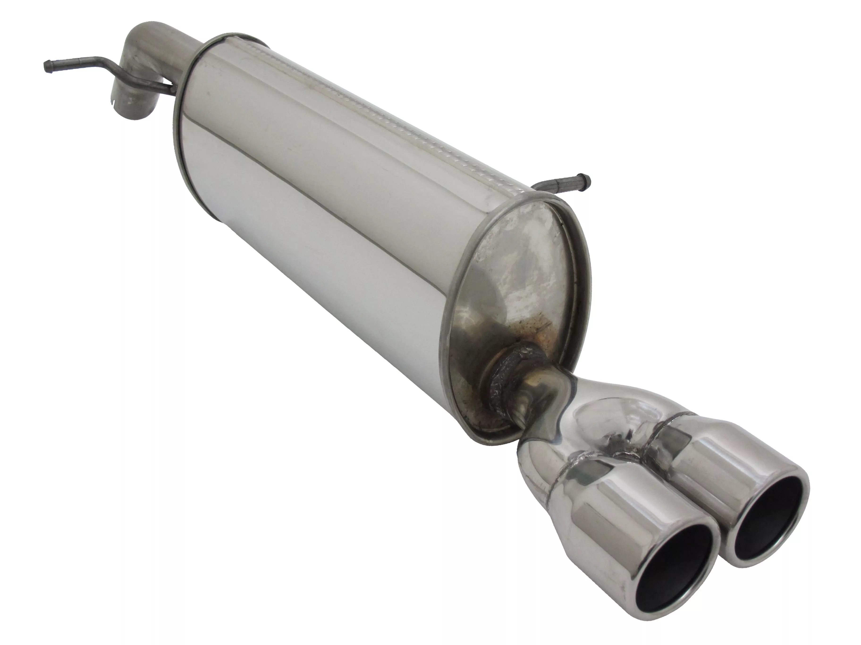 Novus Edelstahl Sportauspuff für Peugeot 208 GTI 2x76mm