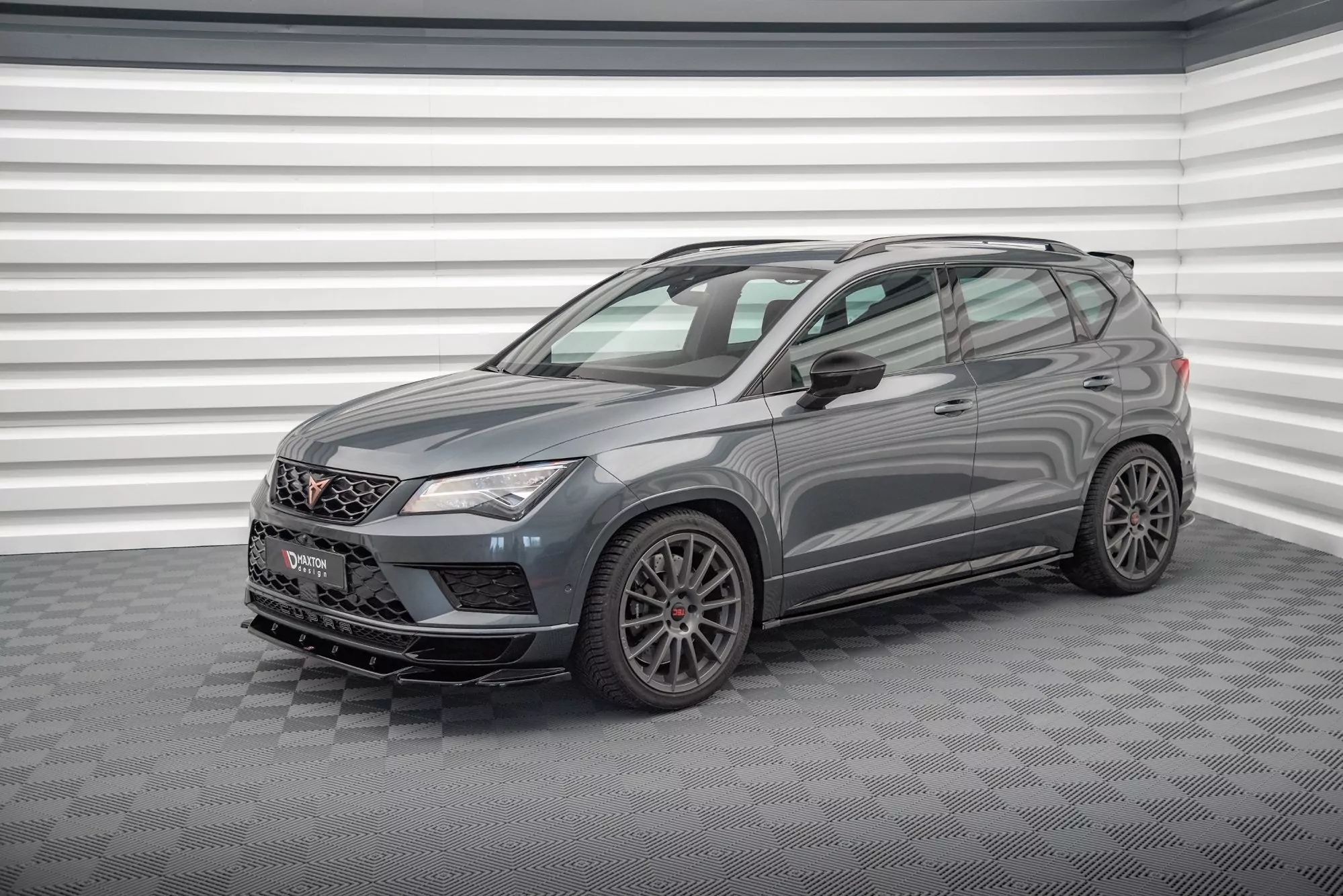 Seitenschweller Ansatz Für Cupra Ateca Mk1 / Mk1 Facelift Schwarz Hochglanz