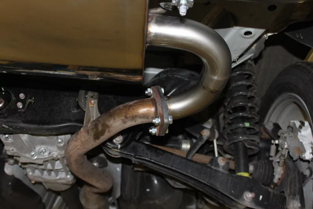 Mitsubishi Outlander III 4WD - GG/GF  Endschalldämpfer quer Ausgang rechts/links - 140x90 Typ 32 rechts/links