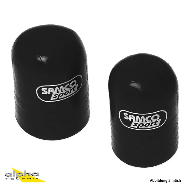 SAMCO SPORT Silicon Endkappe schwarz für Kühler Thermostat Bypass
