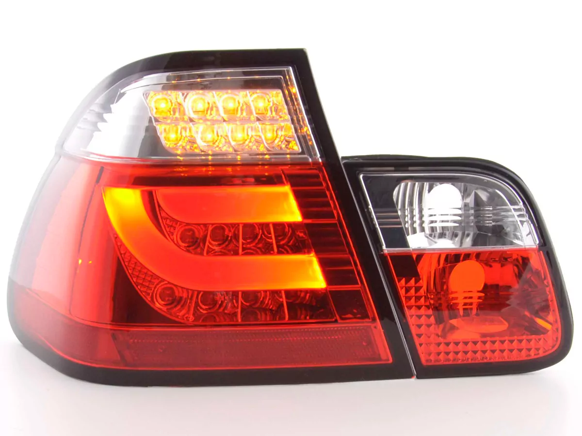 LED Rückleuchten Set BMW 3er E46 Limo Bj. 02-05 rot/klar