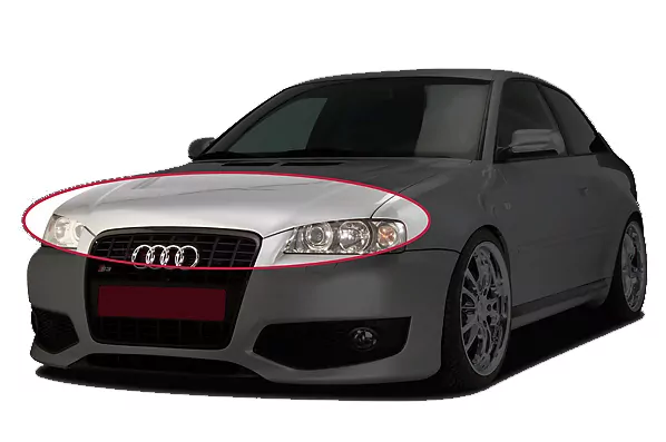 Aktion: Motorhaubenverlängerung für Audi A3 8L MHV204