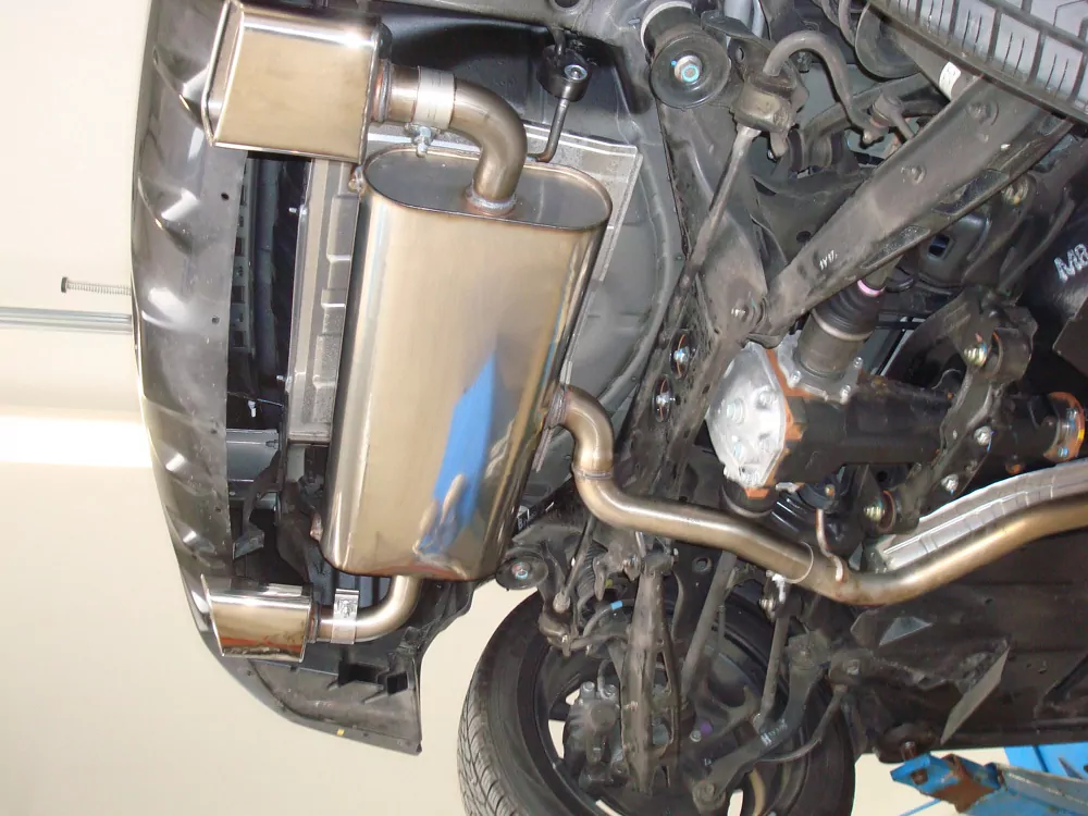 Subaru XV - G4  Endschalldämpfer quer Ausgang rechts/links - 145x65 Typ 59 rechts/links