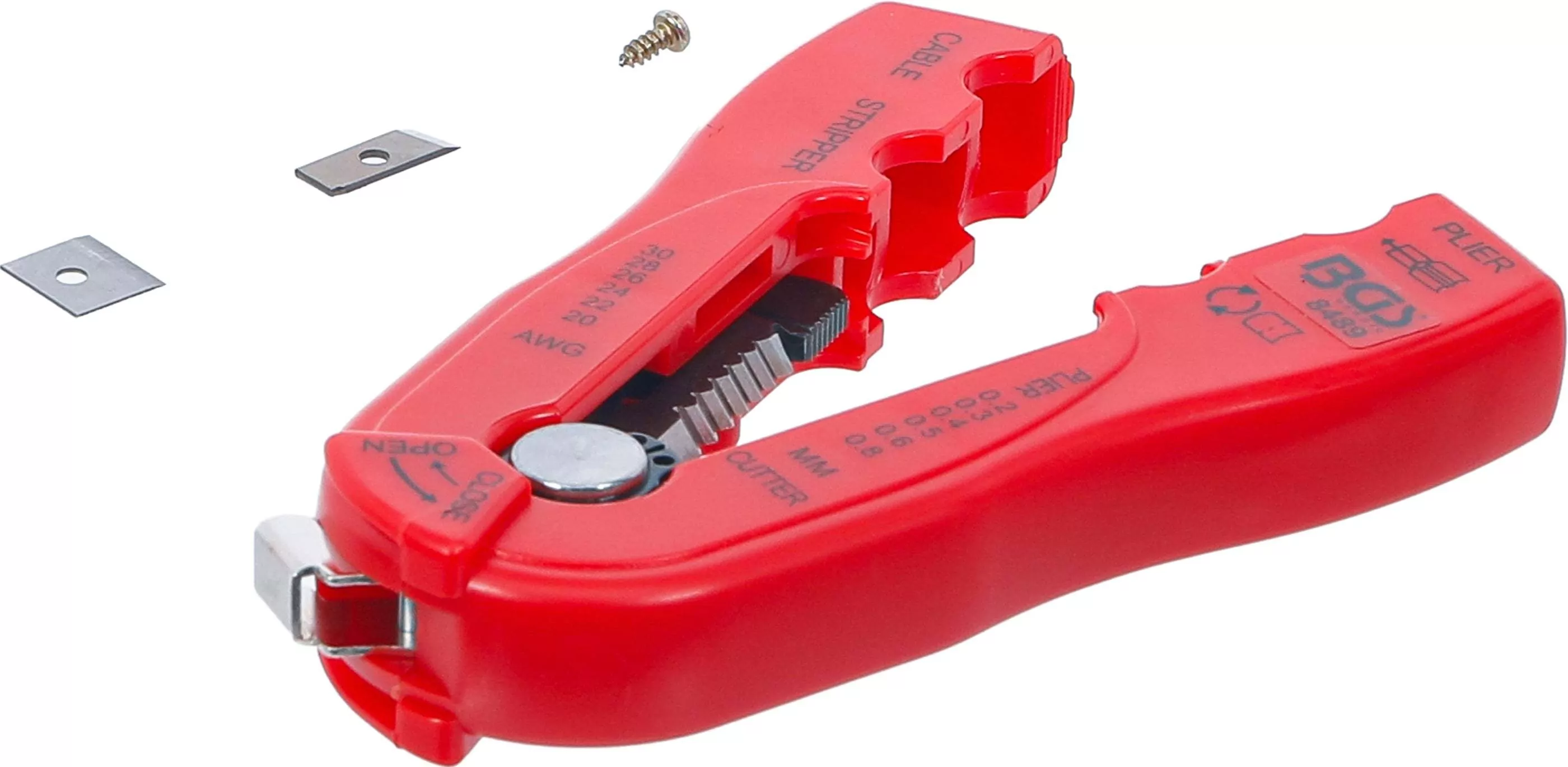 Draht-/Kabel-Abisolierer "2-IN-1" | 0,2 - 0,8 mm