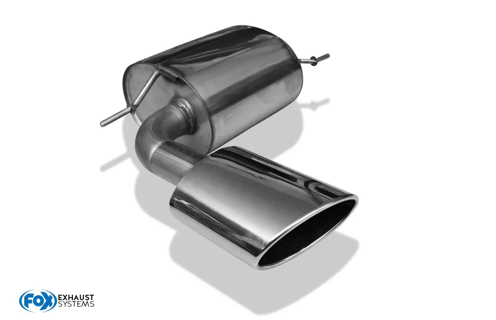 VW Tiguan II Diesel - 4motion  Endschalldämpfer - 160x90 Typ 38