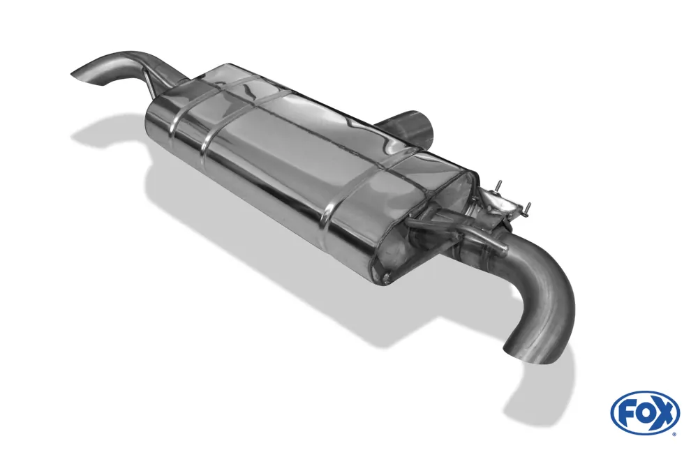 Mercedes CLA 220/250 Frontantrieb & 4matic  - 118  Endschalldämpfer quer Ausgang rechts/links - Ausgang der Endrohre hinter der Stoßstange