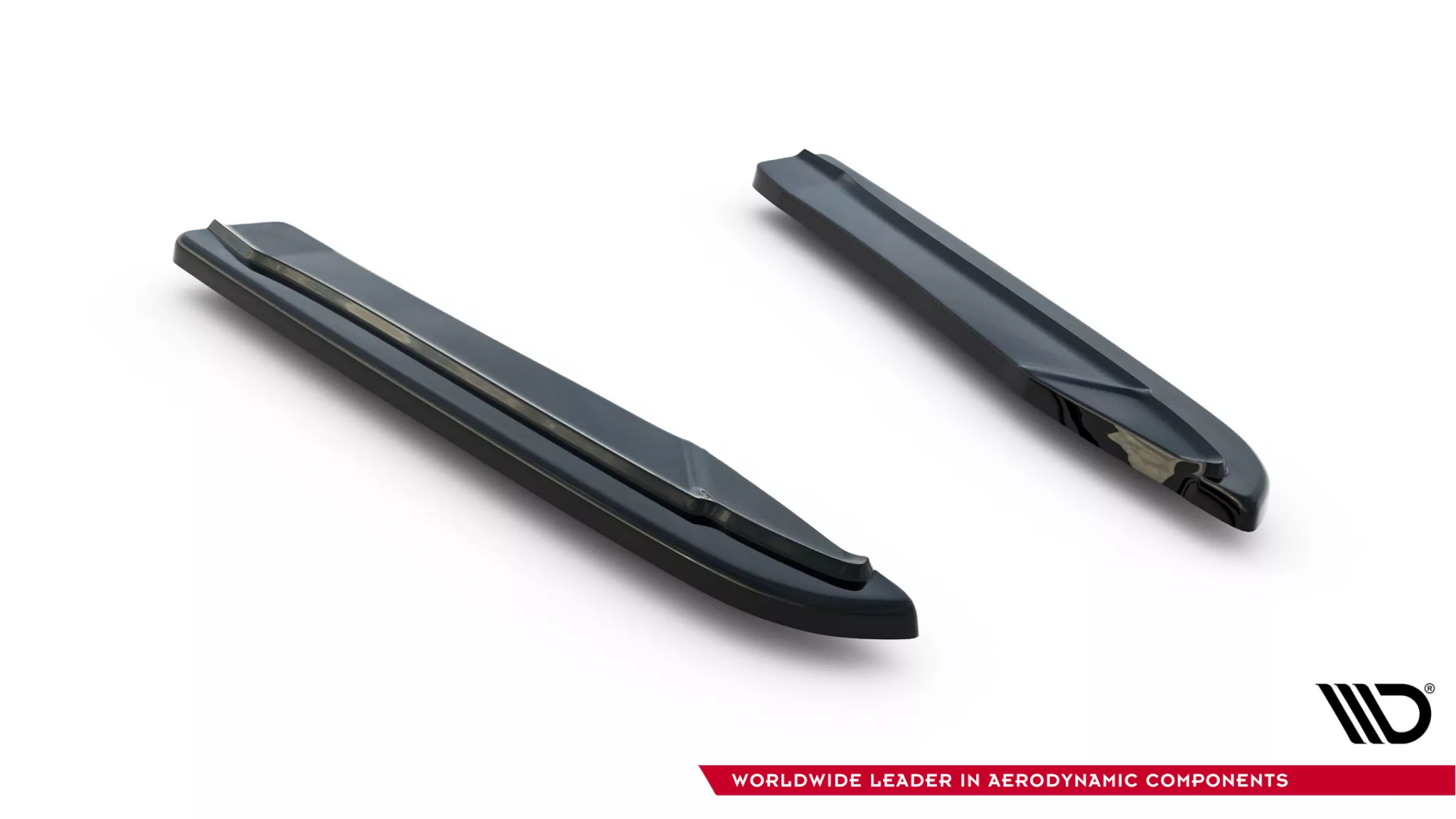 Heck Ansatz Flaps Diffusor Passend Für Diffusor Passend Für SKODA OCTAVIA III RS Vor FL/FL Schwarz Hochglanz Schwarz Hochglanz