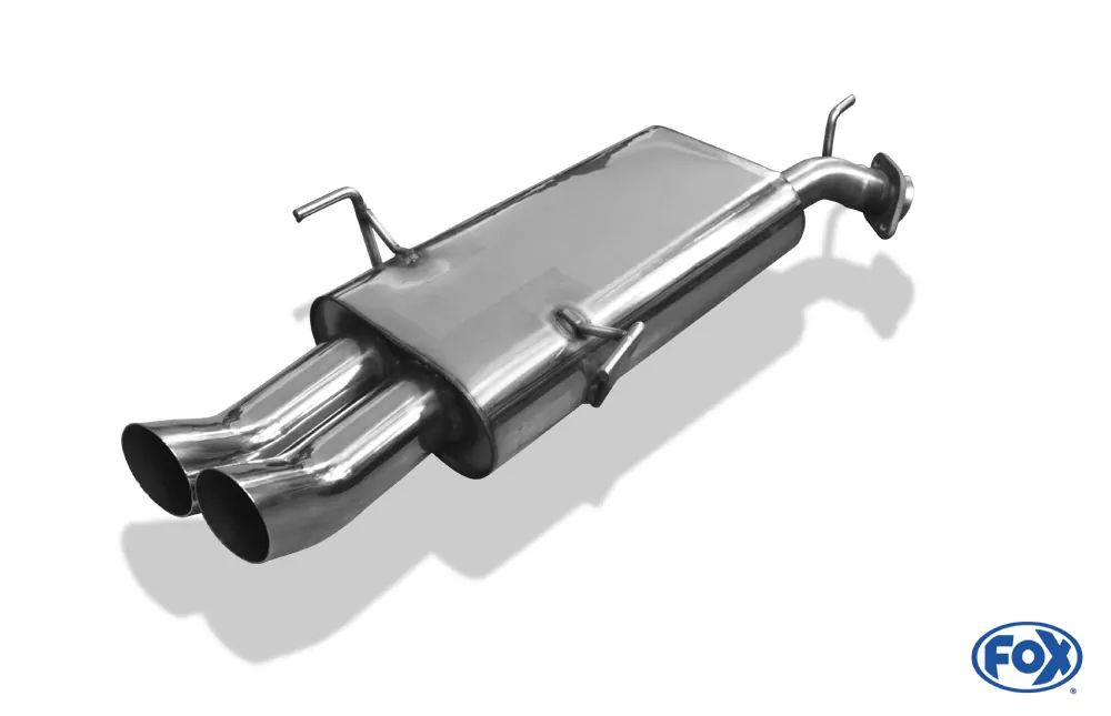 Opel Vectra B - Bj. 94`-9/99`  Endschalldämpfer Ø55mm - 2x76 Typ 18