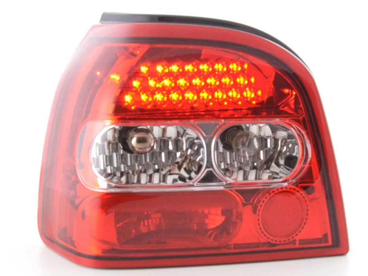 LED Rückleuchten Set VW Golf 3 Typ 1HXO Bj. 92-97 klar/rot