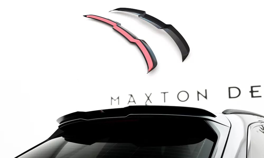 Spoiler CAP V.1 Passend Für Audi RS6 C8 Schwarz Hochglanz