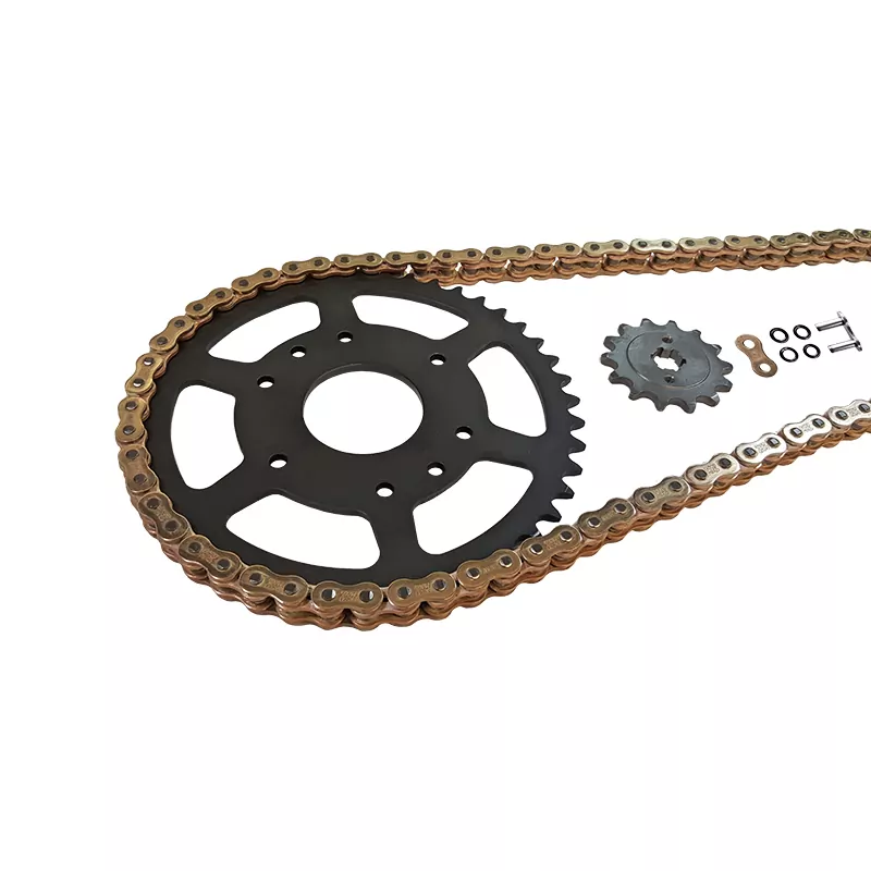 EK-Chain Kettensatz 525 MVXZ-2 für Suzuki GSX-S1000 S GT ABS M3 Modelljahr 2022- Farbe Gold