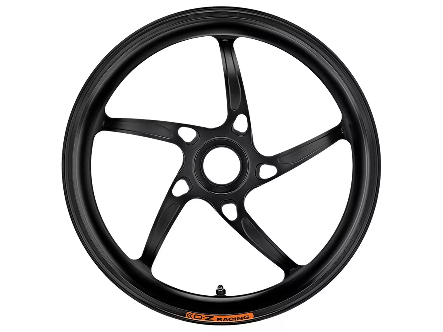 OZ Piega Aluminium hinten in schwarz matt für KTM 1290 Super Duke R(R) 2016-2023 und 1290 Super Duke GT 2016-2023