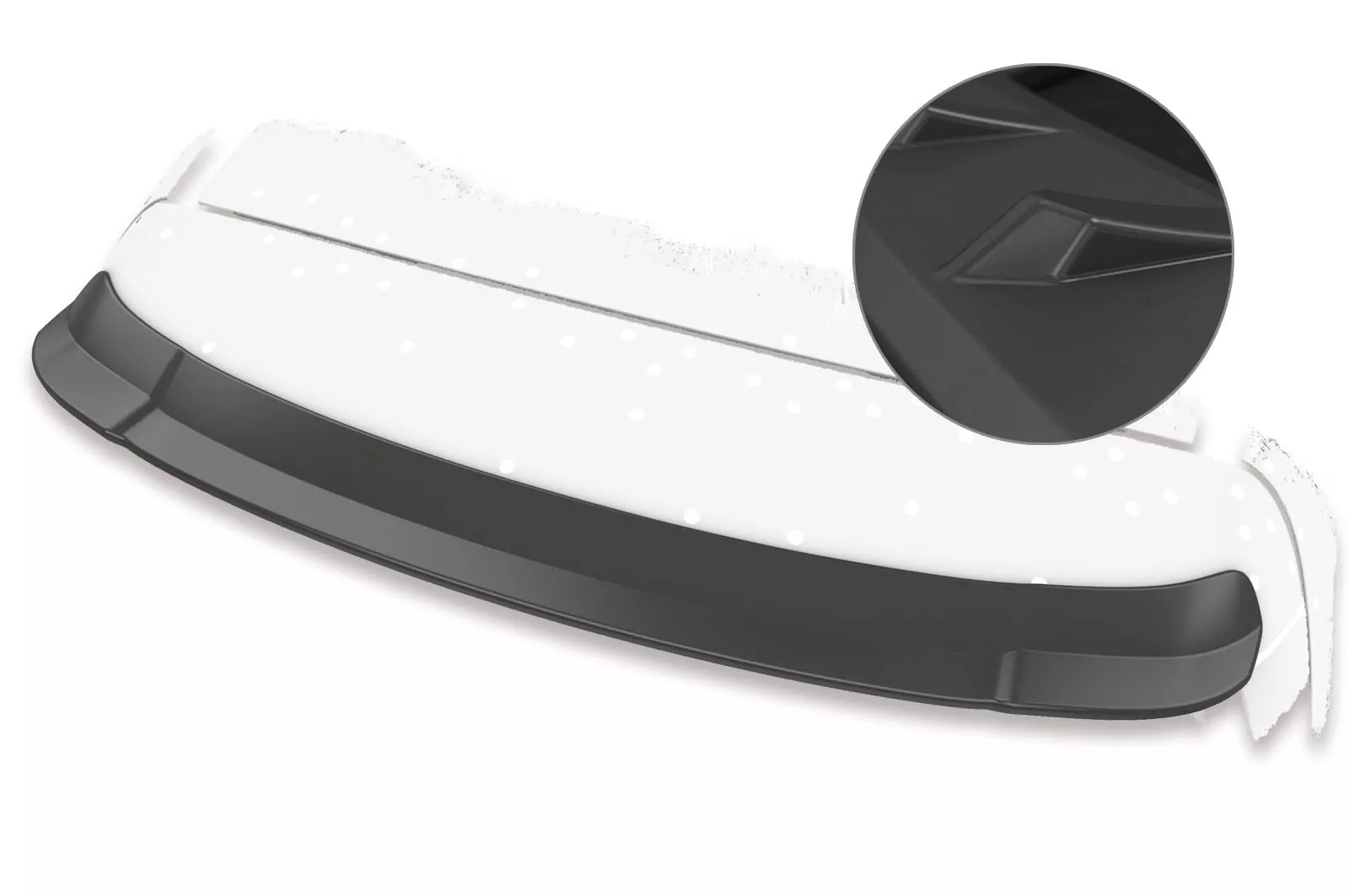 Heckflügel mit ABE für Mercedes C-Klasse S205 T-Modell Lackierfreundlich (schwarz matt)