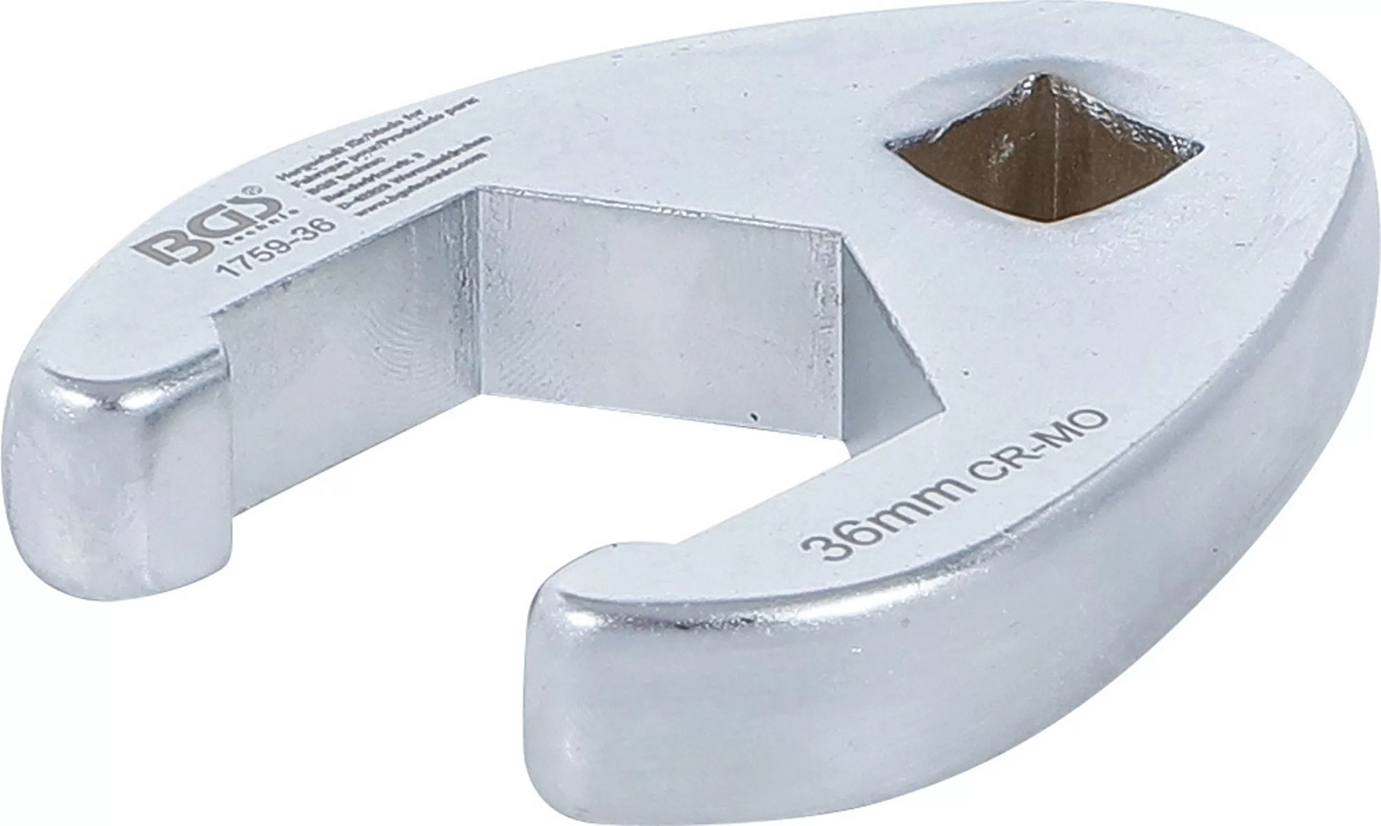 Hahnenfußschlüssel | Antrieb Innenvierkant 12,5 mm (1/2") | SW 36 mm