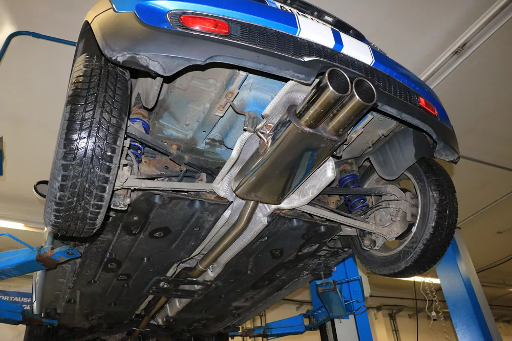 Mini Cooper S R56  Endschalldämpfer Ausgang mittig - 2x100 Typ 16
