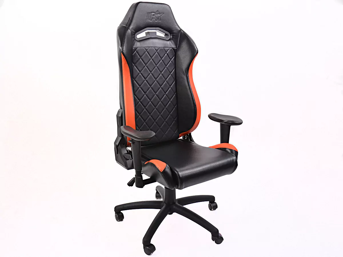 FK Gamingstuhl eGame Seats eSports Spielsitz London schwarz/orange