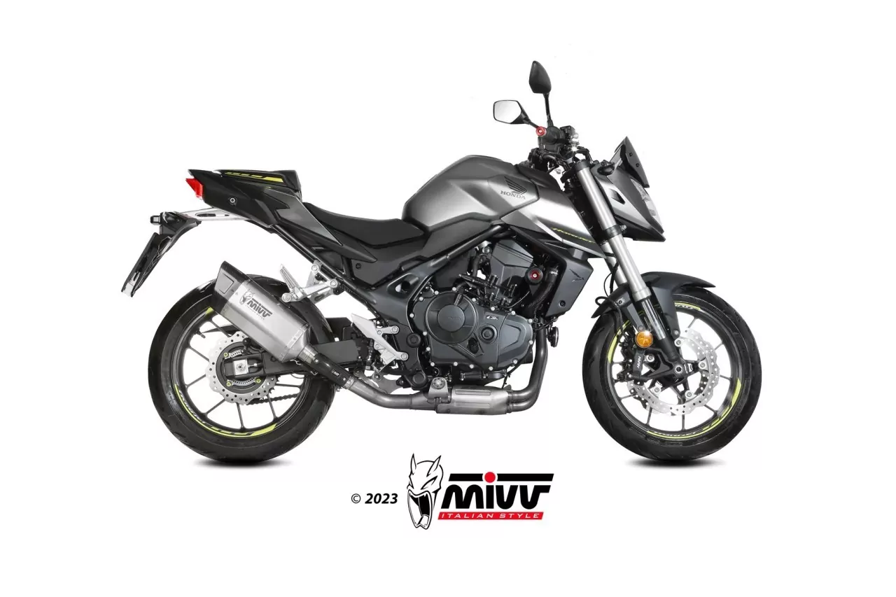 MIVV SR-1 Edelstahl HONDA CB 750 HORNET 2023-2024