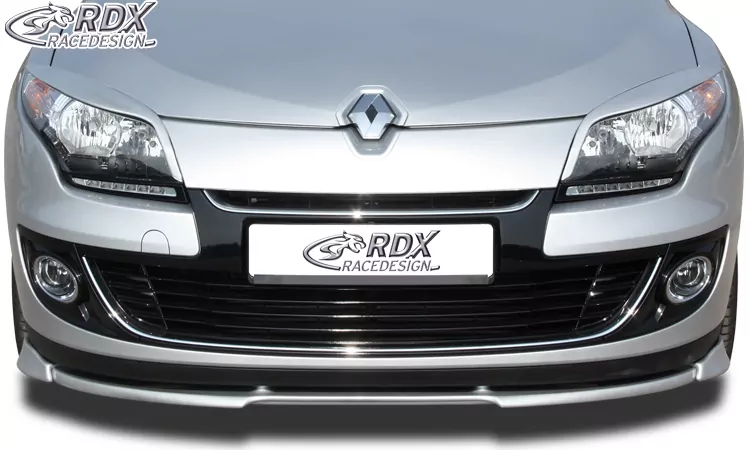 RDX Frontspoiler VARIO-X für RENAULT Megane 3 Limousine / Grandtour (2012+) Frontlippe Front Ansatz Vorne Spoilerlippe