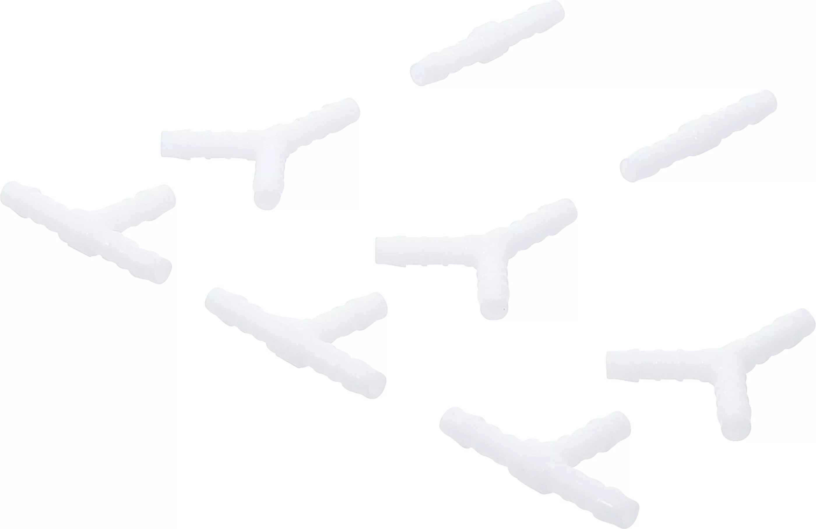 Schlauchverbinder-Sortimente | kraftstoffbeständig | 6 mm | 8 tlg.