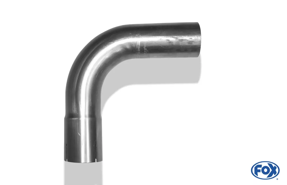 Uni-Rohrbogen 90° geweitet - d1Ø 70mm  Schenkellänge L1: ca. 110mm - Radius: 105mm