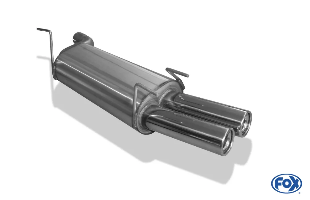 Opel Omega B Caravan  Endschalldämpfer - 2x90 Typ 13