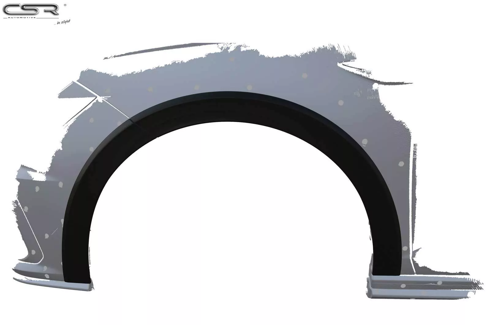 Kotflügelverbreiterung vorne für VW Polo VI 2G VB020