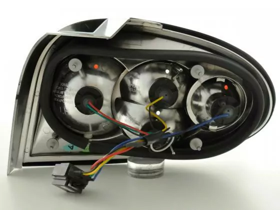 Rückleuchten Set Renault Megane 3-trg. Typ DABALAKAEA Bj. 99-02 chrom