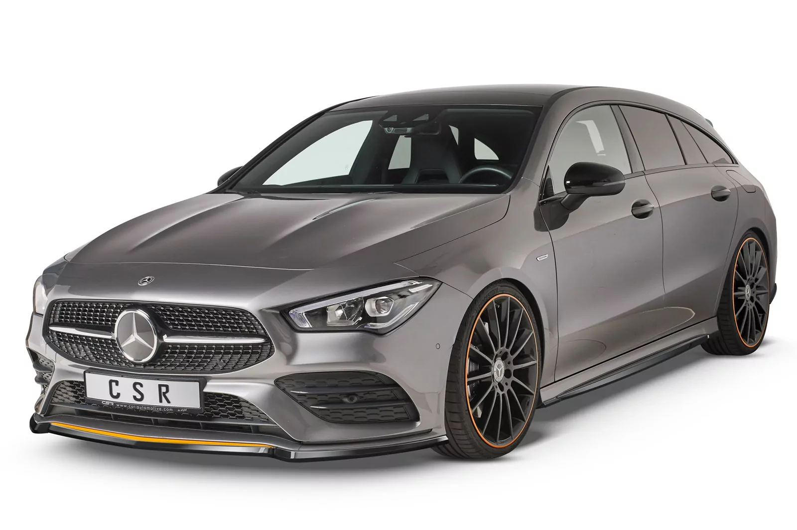 Seitenschweller für Mercedes Benz CLA C118 / X118 AMG-Line SS470 Strukturiert (schwarz matt)