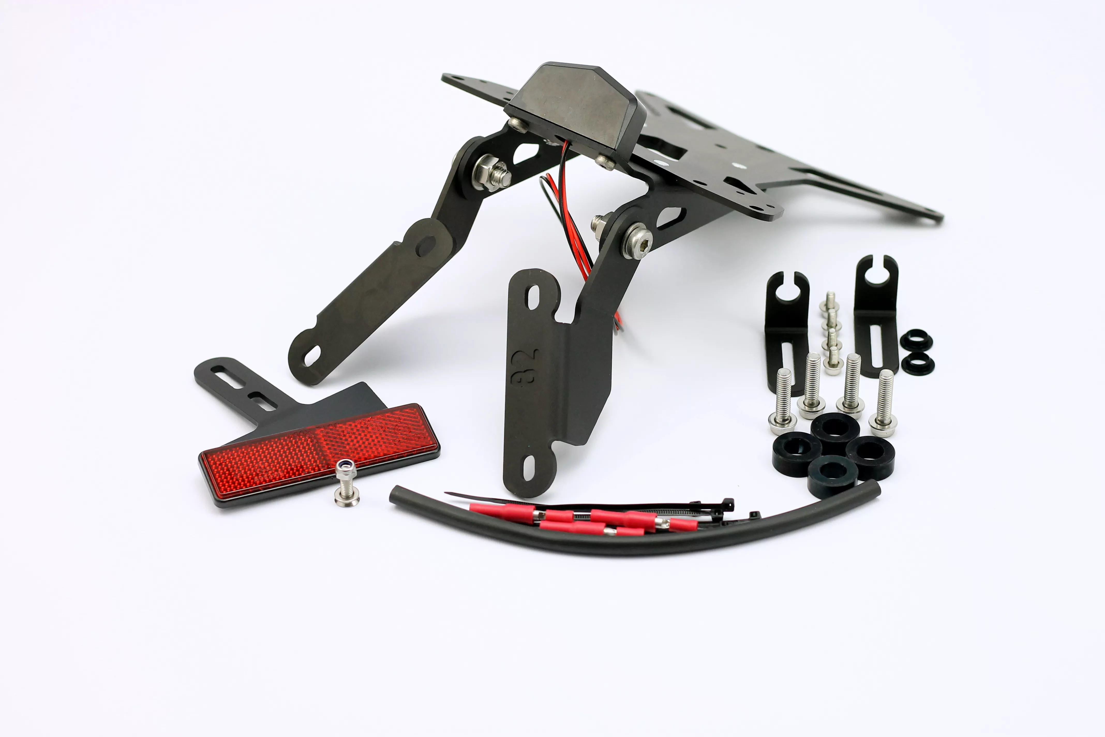 MG Biketec Kennzeichenhalter für Suzuki SV 650 ab 2017-2020