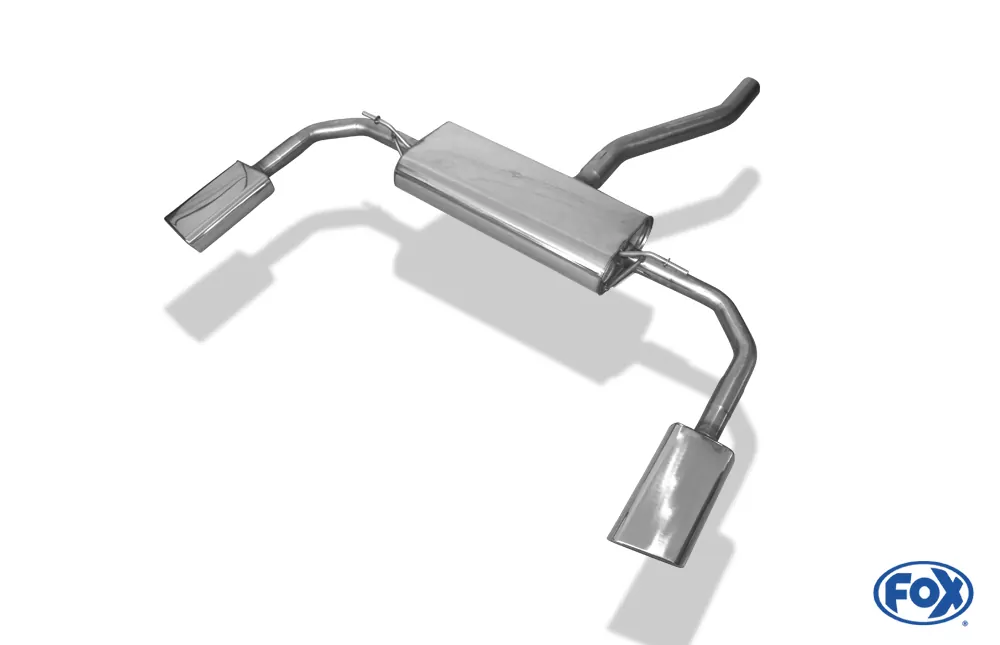 Mercedes CLA - C117/ X117 Frontantrieb  Endschalldämpfer quer Ausgang rechts/links - 145x65 Typ 59 rechts/links