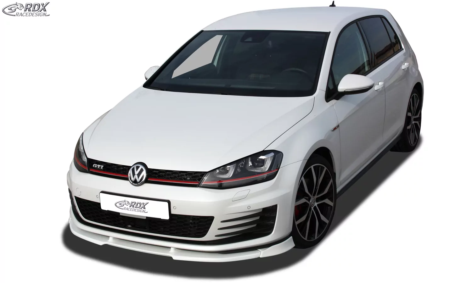 RDX Frontspoiler VARIO-X für VW Golf 7 GTI / GTD Frontlippe Front Ansatz Vorne Spoilerlippe