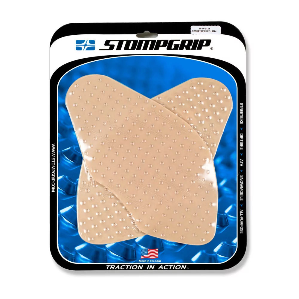 Stompgrip Traction Pad Volcano für Ducati Monster 821 15-20 Klar