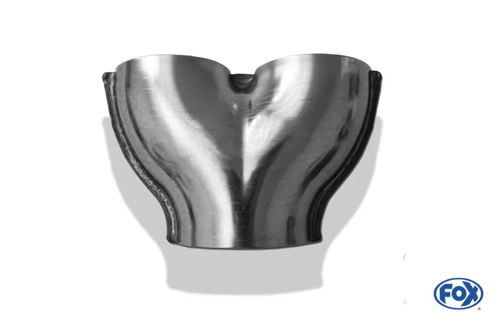 Y-Verbinder 70/63  1x70mm innen auf 2x63mm innen (Höhe: 100mm/ Breite: 150mm)