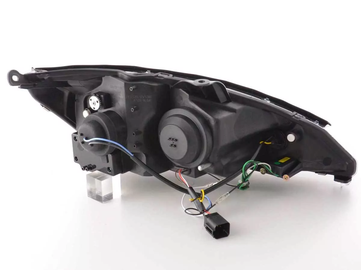 Scheinwerfer Set Daylight LED TFL-Optik Ford Focus 3/4/5-trg. Bj. 98-01 schwarz