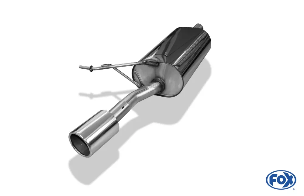 Dacia Duster 4x2 - Frontantrieb  Endschalldämpfer - 1x90 Typ 12