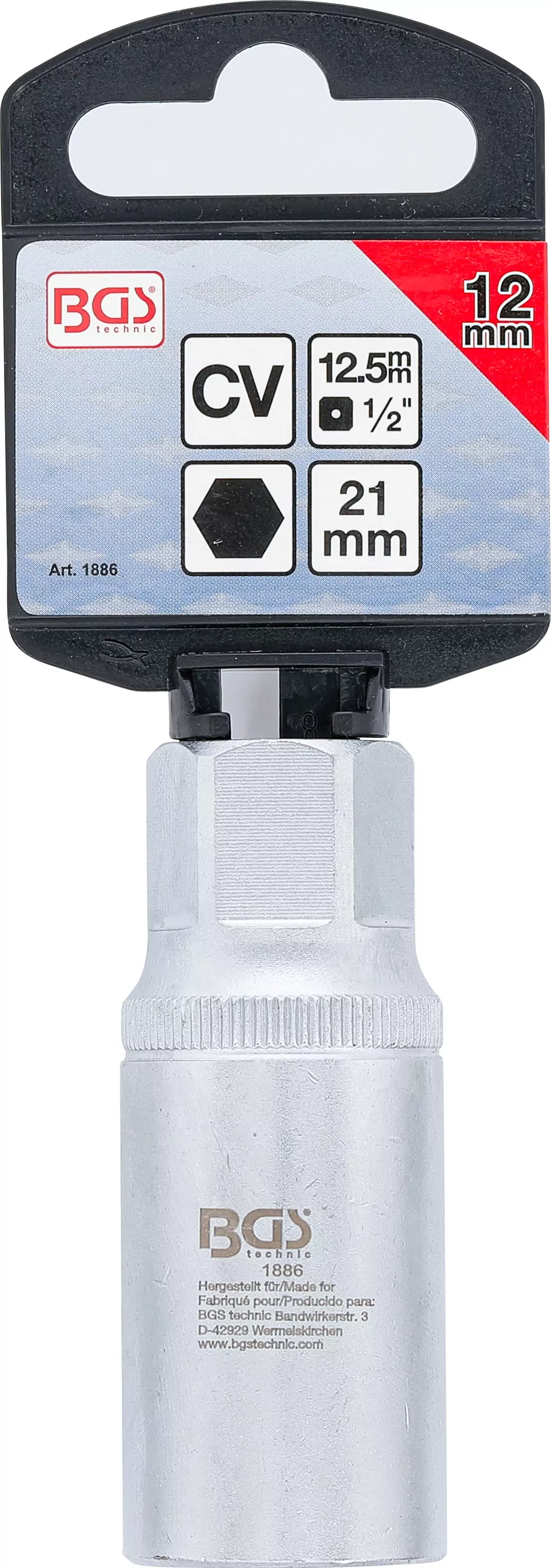 Stehbolzen-Ausdreher | 12,5 mm (1/2") | 12 mm