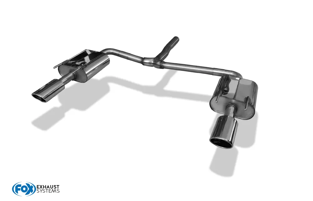 Opel Astra K Sports Tourer Endschalldämpfer quer Ausgang rechts/links - 115x85 Typ 32 rechts/links