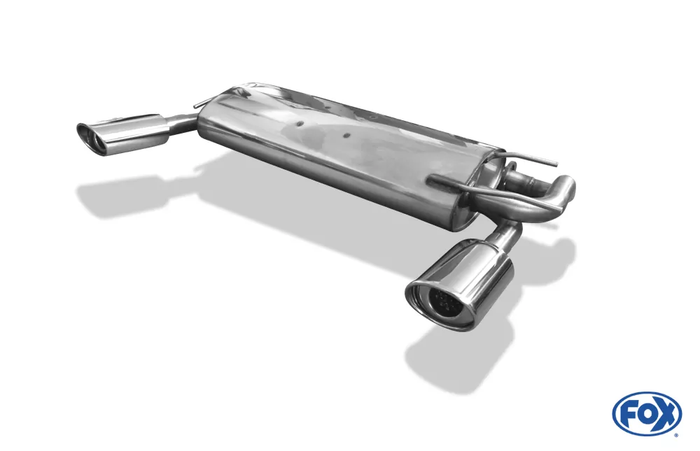 Nissan X-Trail Typ T30  Endschalldämpfer quer Ausgang rechts/links - 115x85 Typ 33 rechts/links