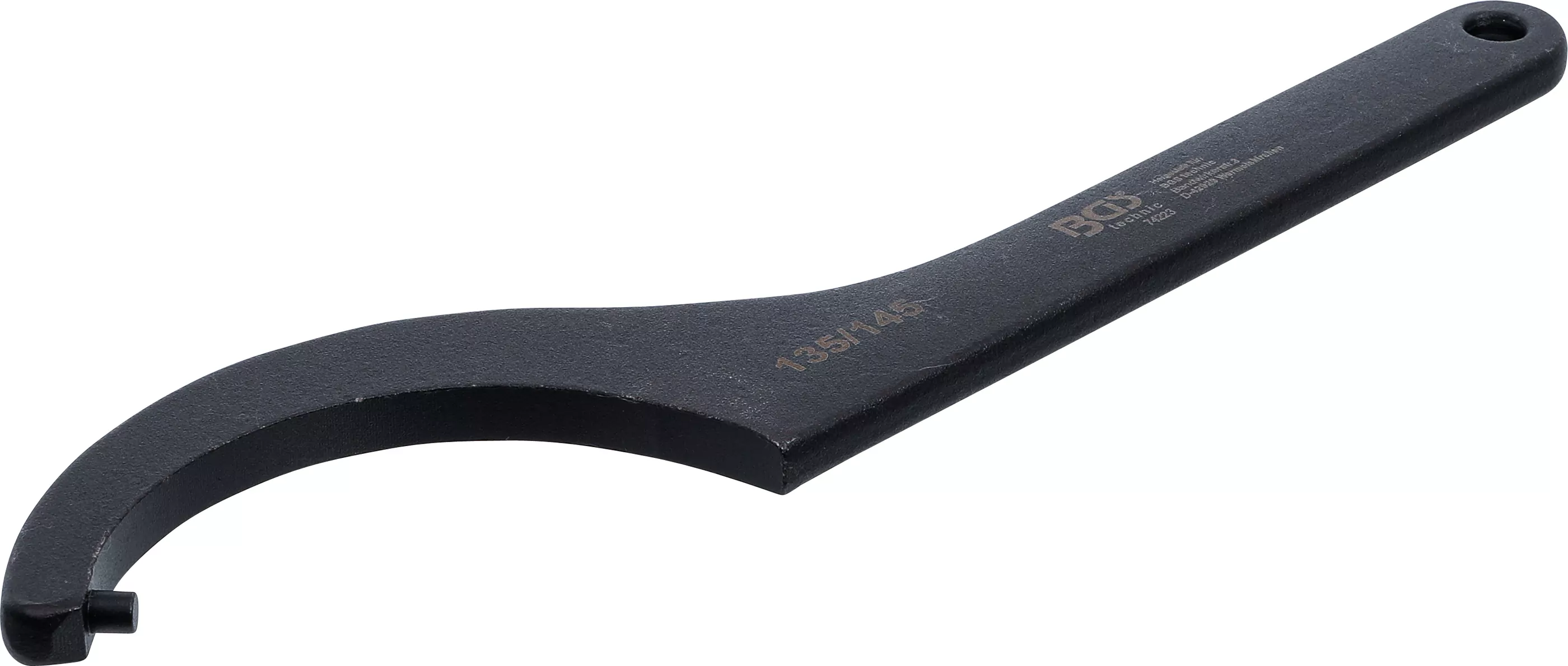 Hakenschlüssel mit Zapfen | 135 - 145 mm