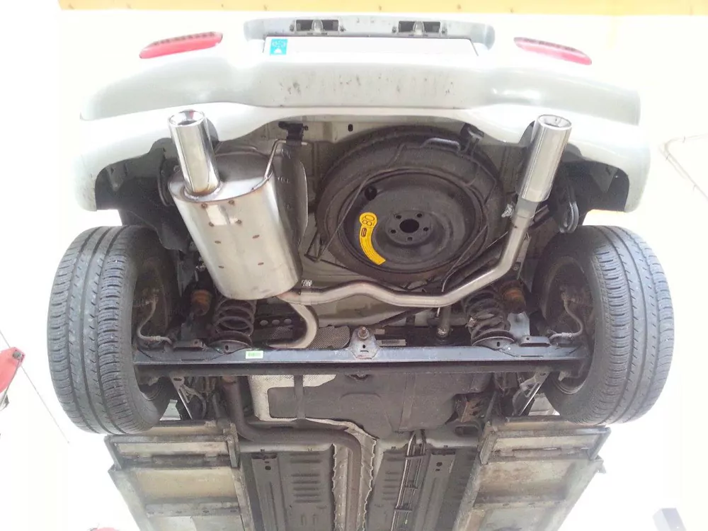 Chrysler PT Cruiser Limousine & Cabrio  Endschalldämpfer Ausgang rechts/links - 1x90 Typ 13 rechts/links